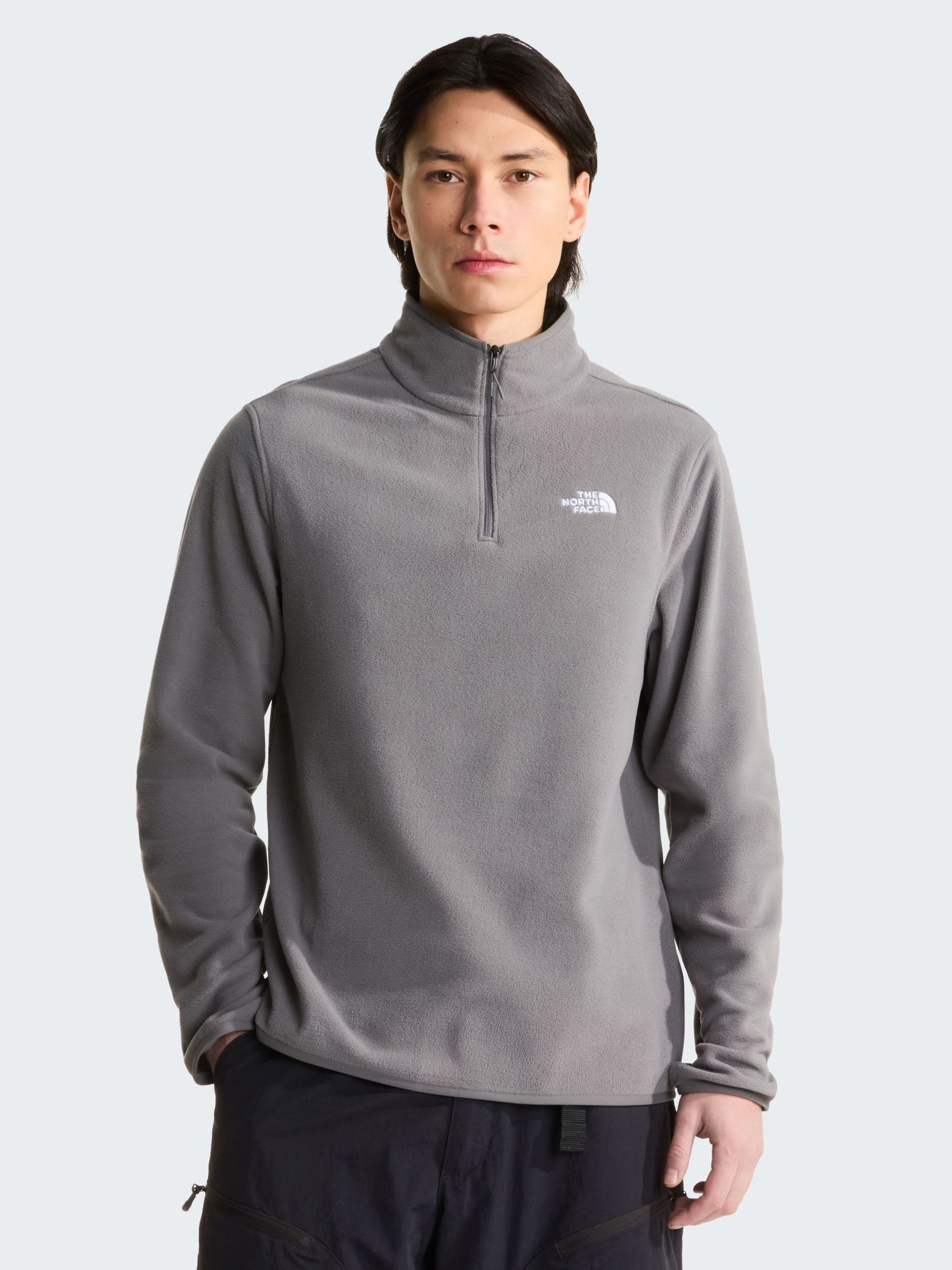 Comprar Cinza pálido - The North Face Glacier 1/4 Zip Fleece from