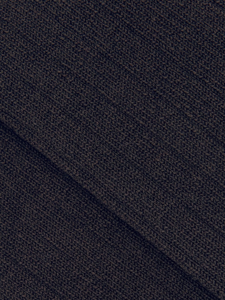 Reiss Chocolate Brown Fela Socks - Image 3 of 3