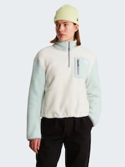 The North Face White Yumiori 1/4 Zip Fleece - Image 1 of 3