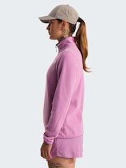 The North Face Pink Glacier 1/4 Zip Fleece - Image 4 of 4