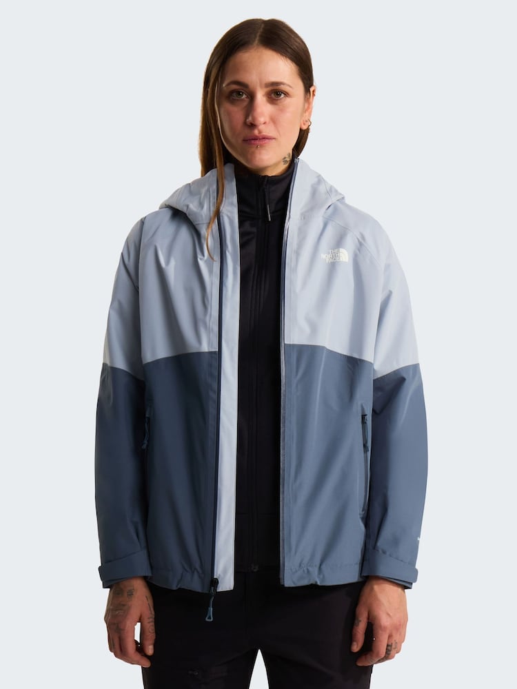 The North Face Grey Diablo Dynamic Zip-In Puffer Coat - Image 1 of 6