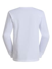 Puti - Ang The North Face Evolution Simpleng Dome Long Sleeve T-Shirt - Larawan 5 ng 5