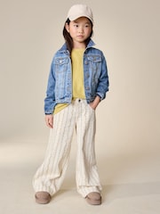 Ecru Floral Printed Jeans (3-16yrs) - Image 4 of 9