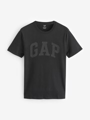 Gap Black Everyday Soft Logo T-Shirt - Image 4 of 6