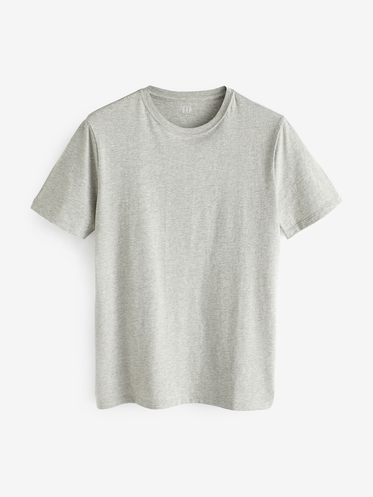 Camiseta de cuello redondo de 100 % algodón de Gap Everyday - Imagen 2 de 8