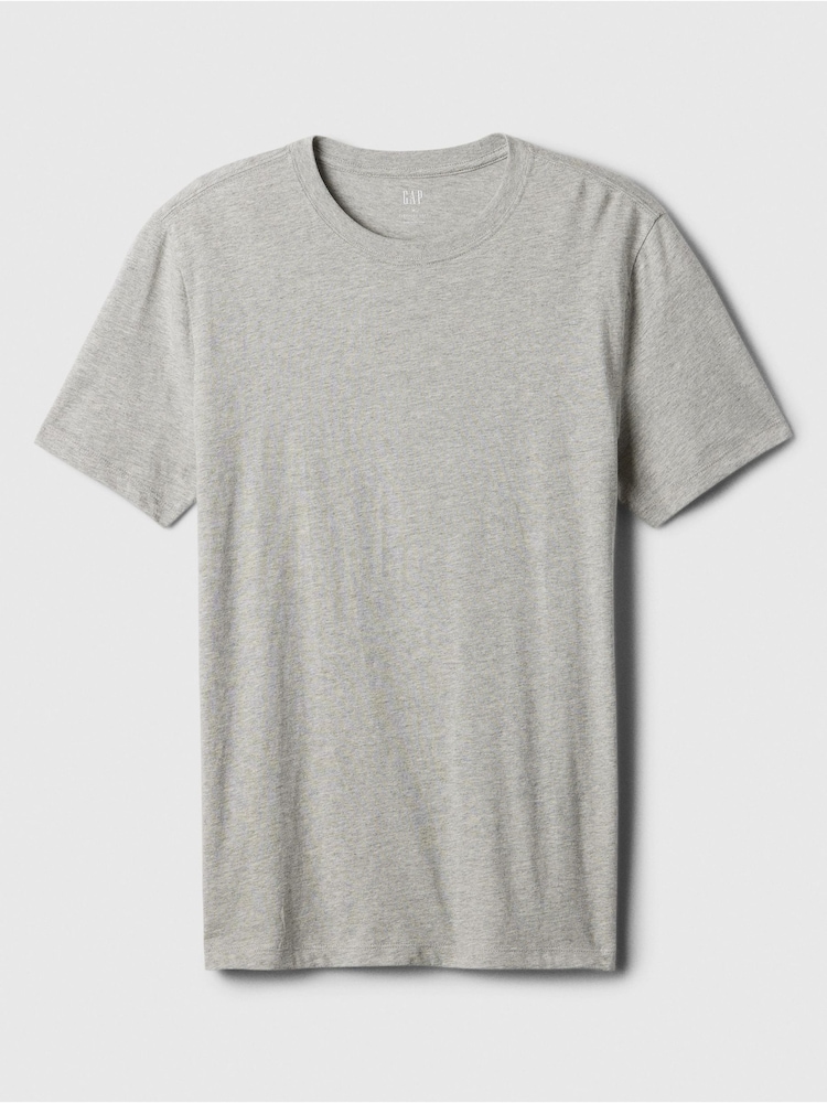 Camiseta de cuello redondo de 100 % algodón de Gap Everyday - Imagen 8 de 8