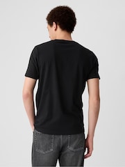 Gap Black Everyday Soft Crew Neck T-Shirt - Image 2 of 10