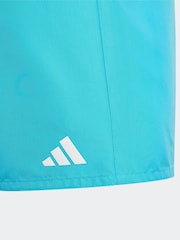 adidas Blue Swim Shorts - Image 4 of 5