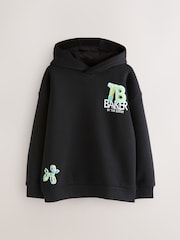 Baker by Ted Baker Oversized Balloon Dog Black Hoodie - Image 1 of 6