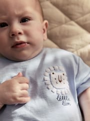 Blue Lion Top and Shorts Baby Set (0mths-2yrs) - Image 4 of 4