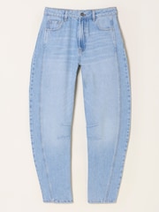 FatFace Light Blue Horseshoe Leg Jeans - Image 6 of 7