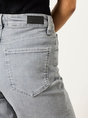 FatFace Welling Grey Wide Leg Jeans - Image 3 of 7