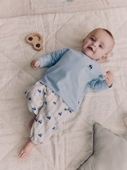 Blue Car Baby Top and Trousers Set (0mths-3yrs) - Image 1 of 19