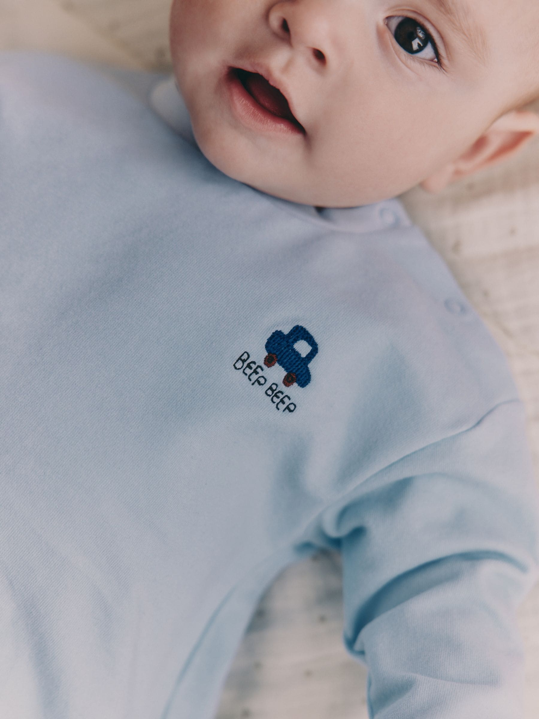Buy Blue Car Baby Top and Trousers Set (0mths-3yrs) from Next USA