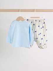 Blue Car Baby Top and Trousers Set (0mths-3yrs) - Image 6 of 19