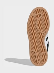 adidas Originals Black/White Liberty London Campus 00s Junior Trainers - Image 8 of 10