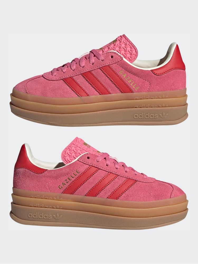 adidas gazelle silver green womens Adidas Gazelle Bold W Sneaker » Buy online now! main image 1