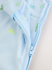 ブルーミニタートルズ - 0.5 Tog ノースリーブ ベビー スリープバッグ - 画像 5 / 6