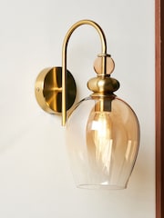 BHS Mixed Brass Seline Wall Light - Image 1 of 7