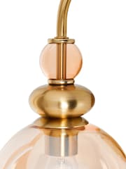 BHS Mixed Brass Seline Wall Light - Image 7 of 7