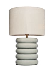 BHS Celedon Florence Flump Table Lamp - Image 6 of 6