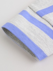 Blue/Green Stripe 6 Piece Baby T-Shirt and Joggers Set (0mths-3yrs) - Image 16 of 19