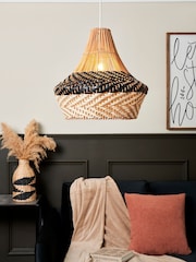 BHS Mixed Lauren Mixed Coloured Rattan Shade - Image 3 of 7