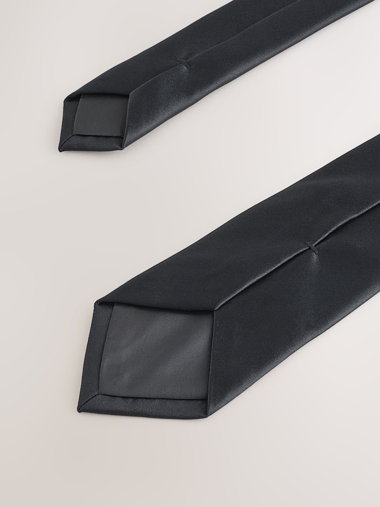 Black Neck Tie - Image 3 of 3 Black Neck Tie - Image 3 of 3