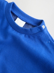 Azules brillantes - Conjunto de 6 piezas de suéter y pantalones deportivos para bebé (0 meses - 3 años) - Imagen 15 de 16