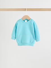 Azules brillantes - Conjunto de 6 piezas de suéter y pantalones deportivos para bebé (0 meses - 3 años) - Imagen 5 de 16