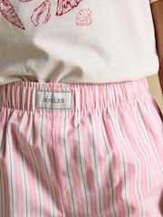 Joules Short Sleeve Top and Short Cotton Pyjama Set - Image 4 de 9