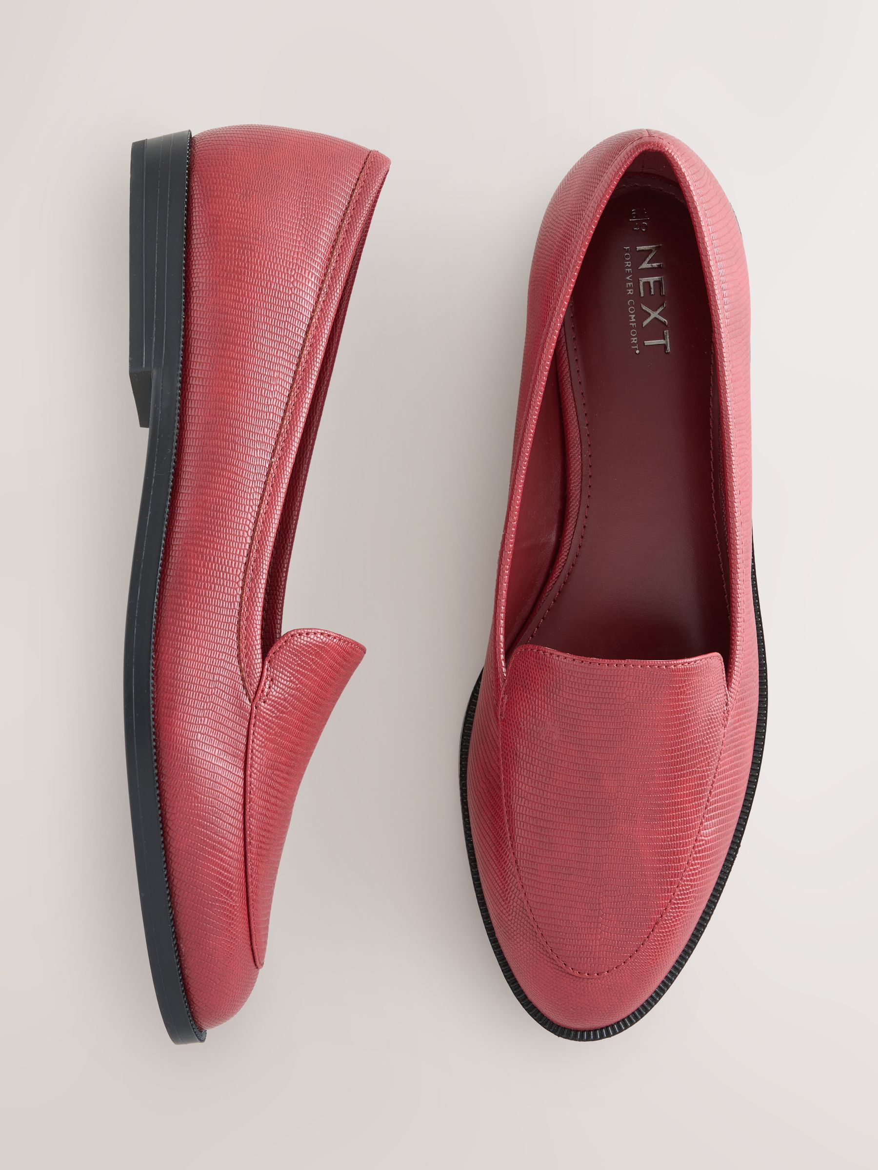 Buy Red Forever Comfort® Low Cut Loafers from Next USA