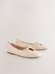 Bone Forever Comfort® Tie Up Round Toe Ballet Flats - Image 8 of 10