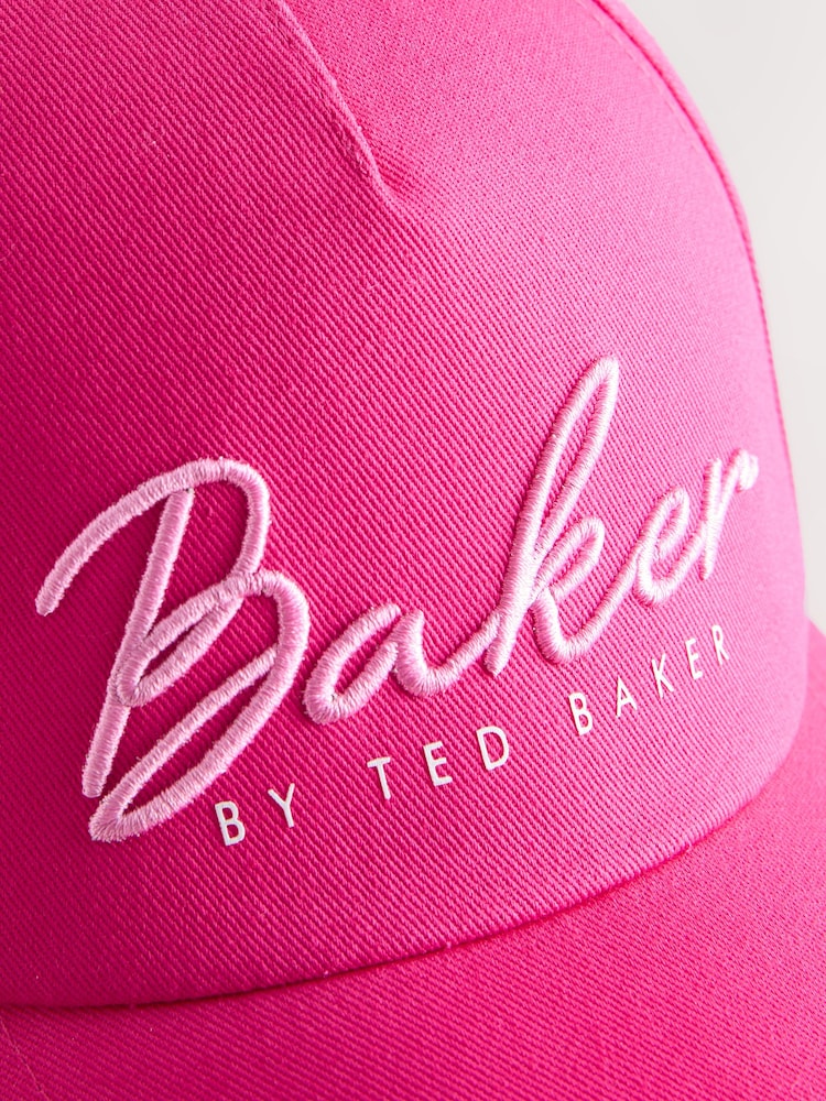 Baker by Ted Baker Logo Baseall Floral White Cap - Image 2 of 5