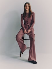 The Set 2 Pack Soft Touch Ribbed Long Sleeve Cardigan Pink/Cream - Image 3 of 6