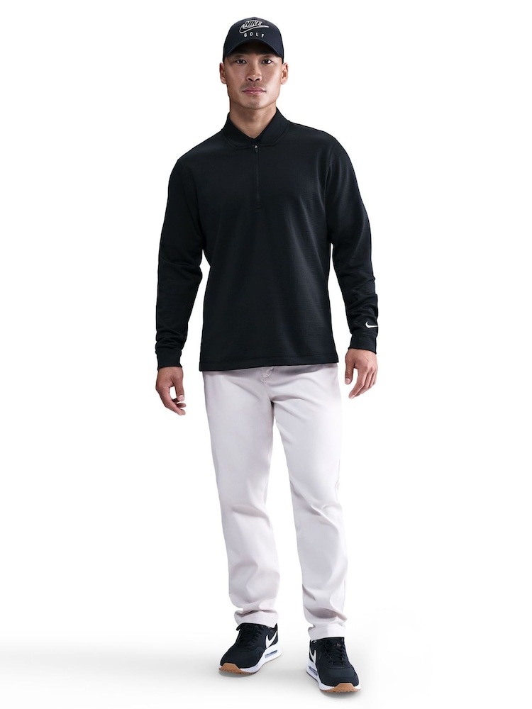Nike Black Therma-FIT Velocity 1/2 Zip Golf Top - Image 1 of 5