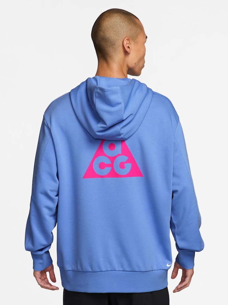 Nike Blue ACG Magic Hour Dri-FIT Running Hoodie - Image 2 of 3