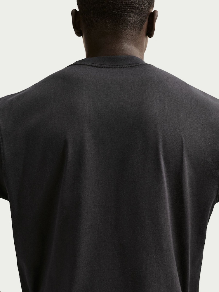 Nike Black Athletic Club Graphic T-Shirt - Image 5 of 5