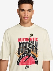 Jordan White Authentic Graphic T-Shirt - Image 3 of 3