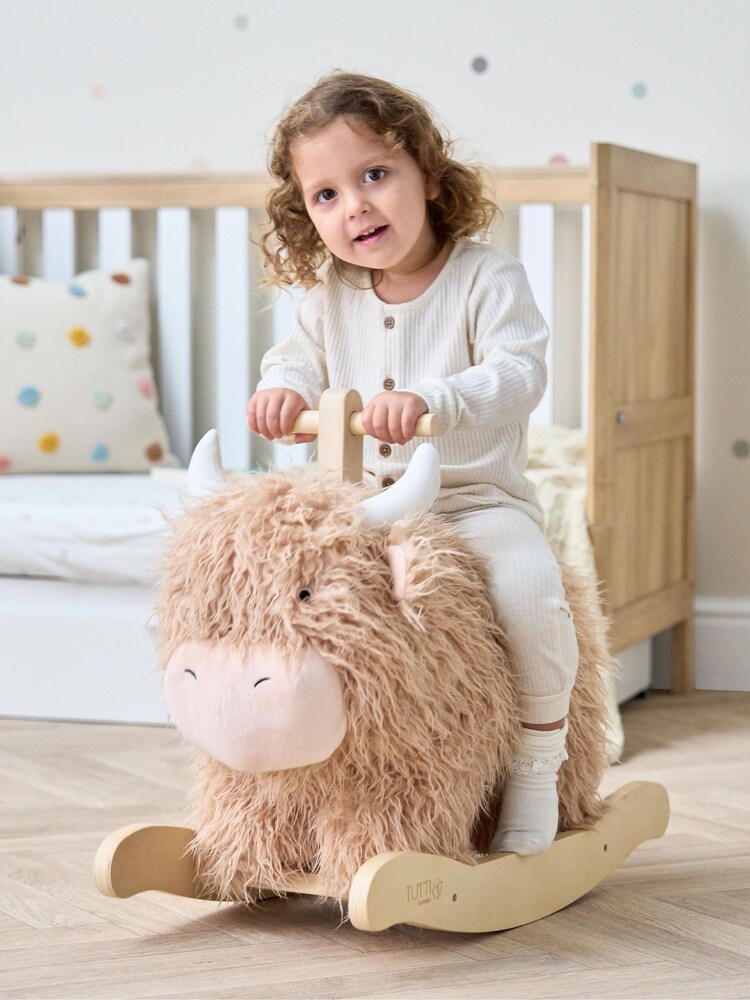 Tutti Bambini Douglas The Highland Cow Rocking Toy - Image 1 of 6 Tutti Bambini Douglas The Highland Cow Rocking Toy - Image 1 of 6