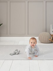 Tutti Bambini Bubble and Terrazzo Luxury Reversible Playmat - Image 2 of 6