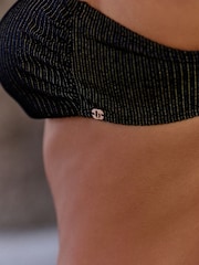 B by Ted Baker Bandeau Black Bikini Top - Bild 5 von 5