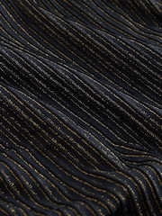 B by Ted Baker Hardware Bikini mit hoher Taille, Schwarz, mit Bauchkontrolle - Bild 8 von 8