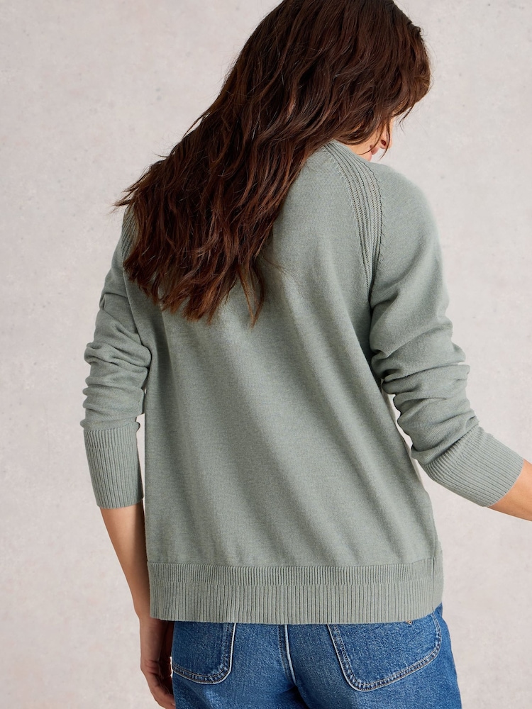 White Stuff Green Lulu Cardigan - Image 2 of 6