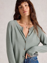 White Stuff Green Lulu Cardigan - Image 4 of 6