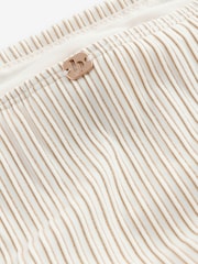 B by Ted Baker High Waist Cream Bikini with Tummy Control - Image 6 of 7