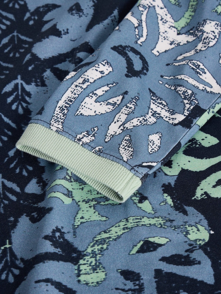 White Stuff Blue Clara Long Sleeve T-Shirt - Image 6 of 6
