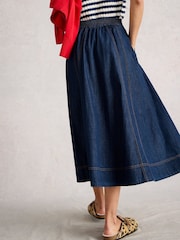 White Stuff Leo Denim Midi Skirt - Imagem 2 de 6