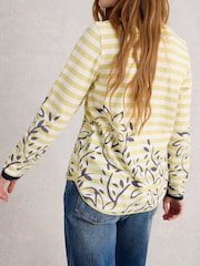 White Stuff Yellow Clara Long Sleeve T-Shirt - Image 2 of 4