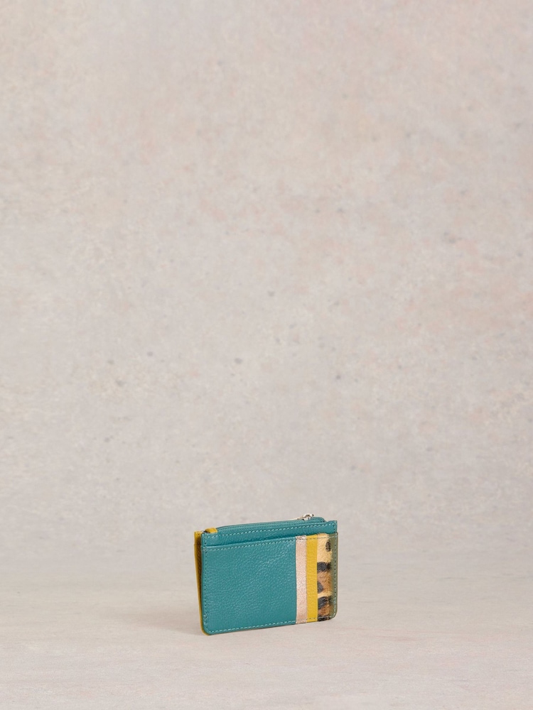 White Stuff Green Celia Card Holder Purse - Image 2 of 4